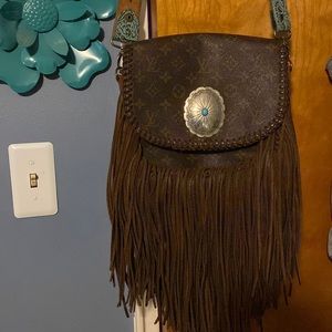 Upcycled Louis Vuitton purse